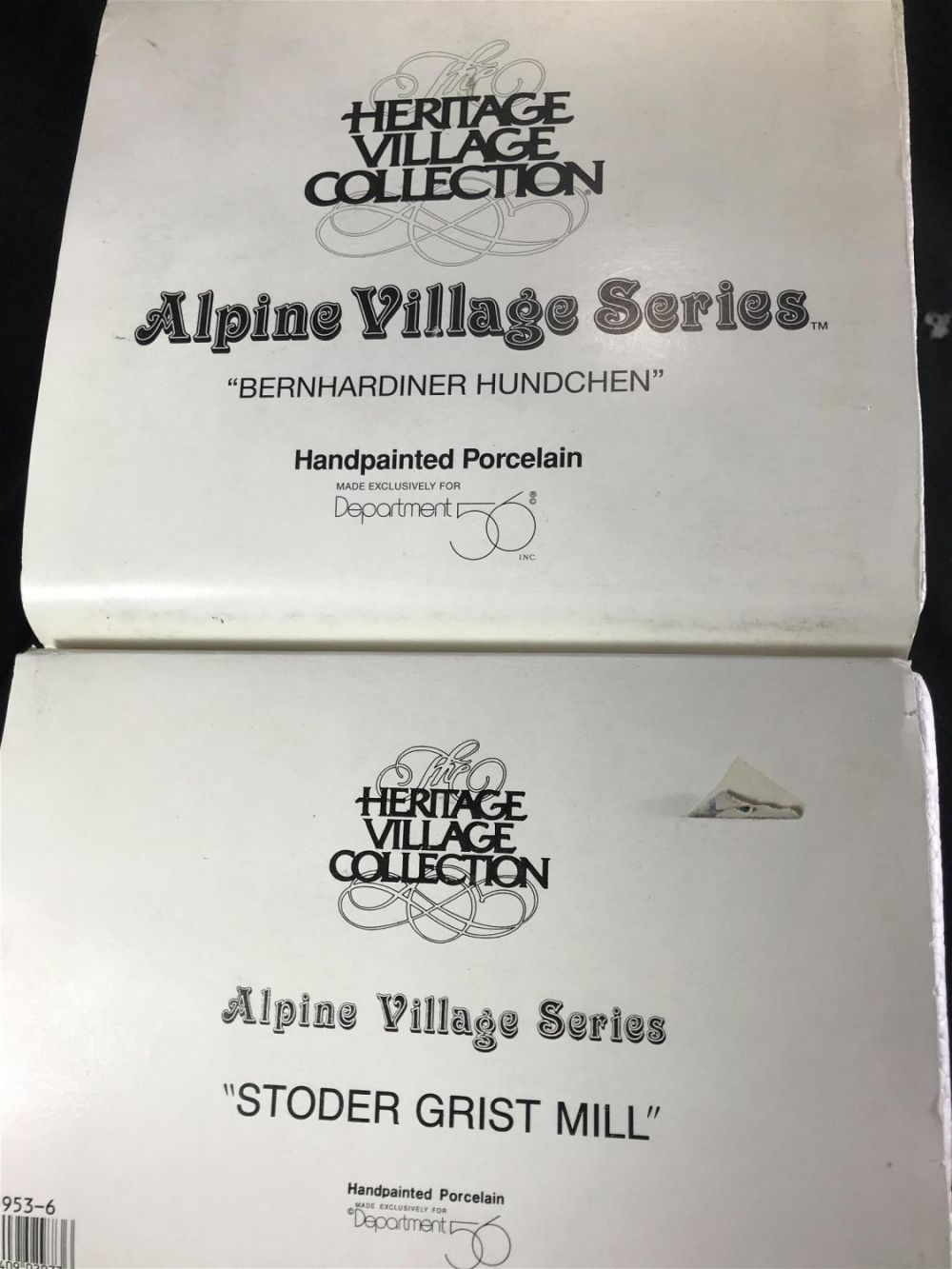 Lot 214: Department 56 Heritage Village Series .