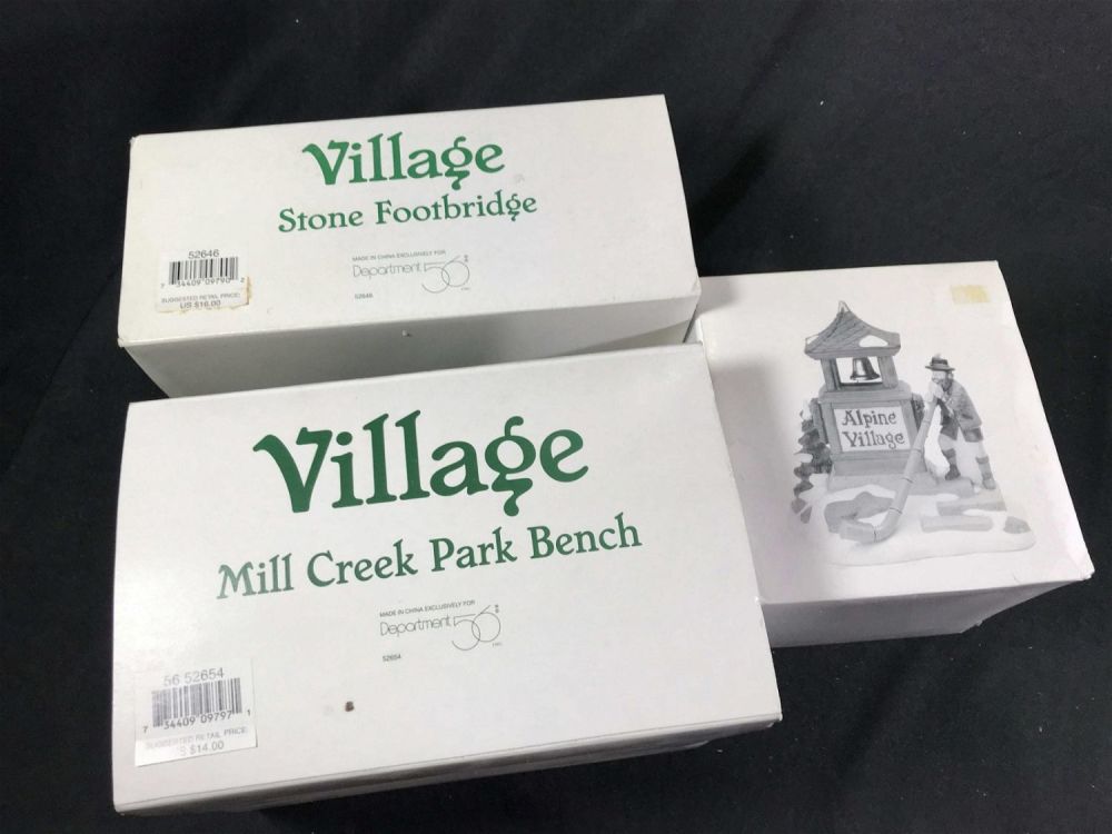 Lot 215: Department 56 Village Collection .