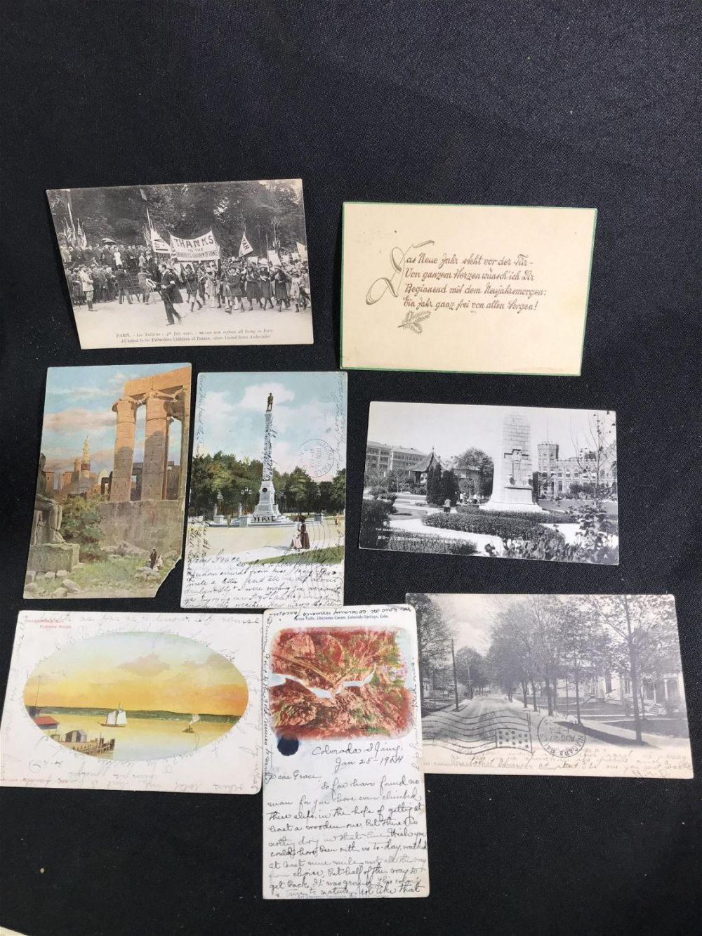 Lot 156: Vintage Postcard Collection .