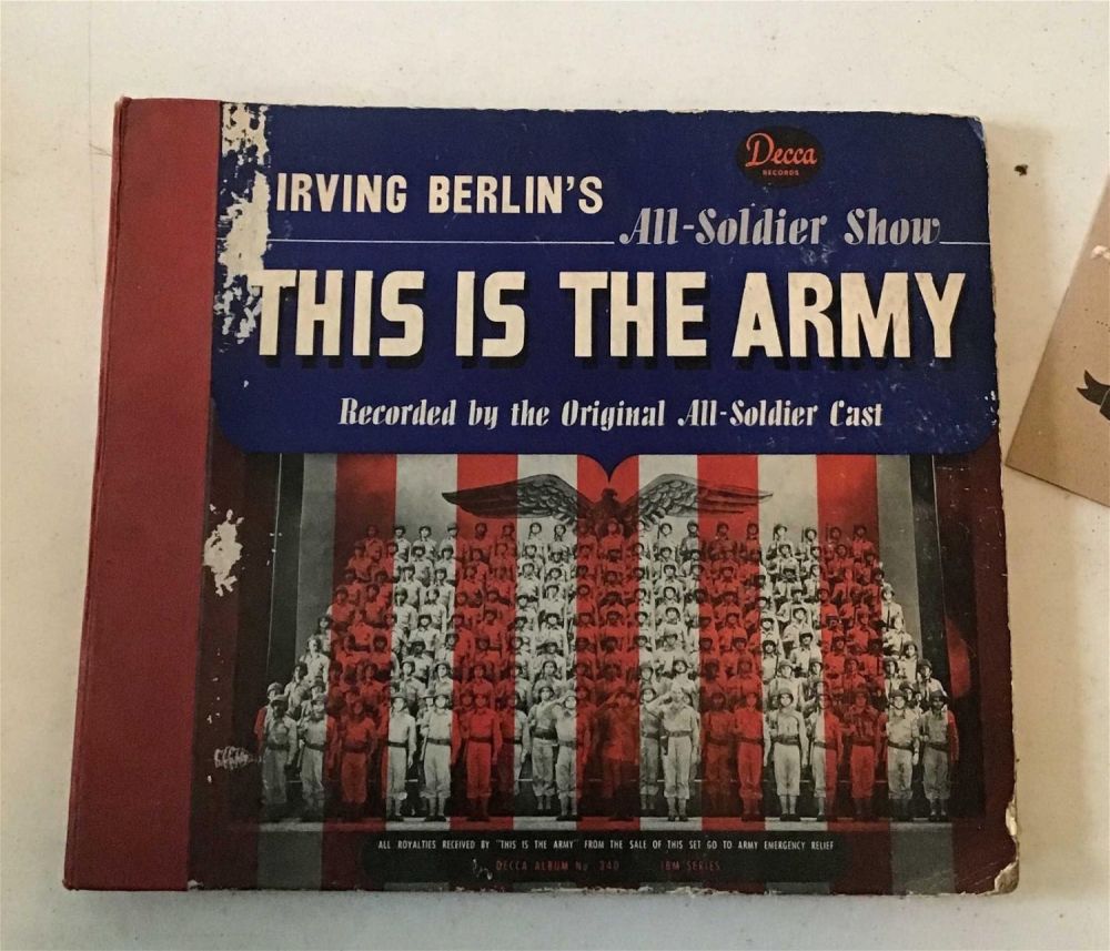 Lot 153: Vintage this is the army all soldier show recording