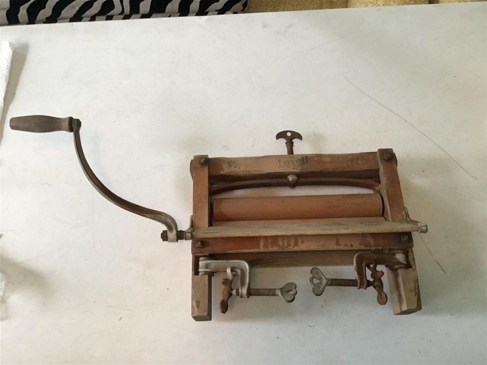 Lot 155: Antique Clothes Dryer .
