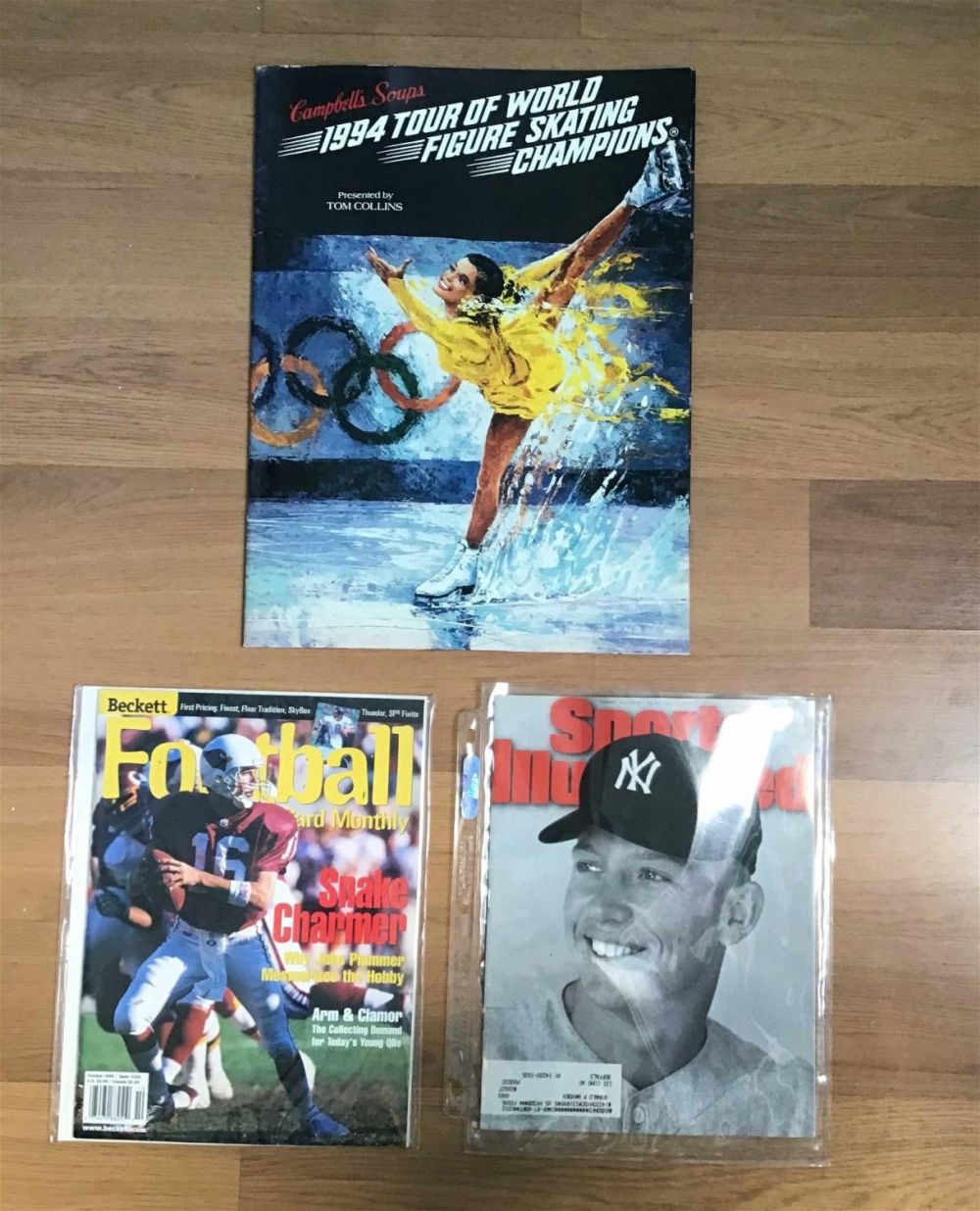 Lot 244: Vintage 1990s sports magazine collection .