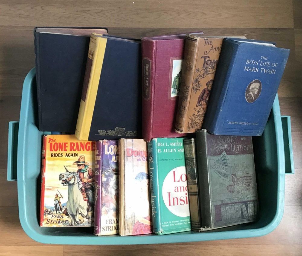 Lot 245: Vintage Book Collection .