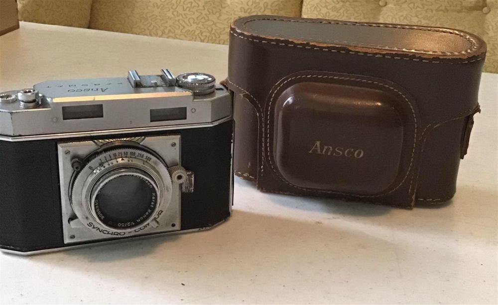 Lot 166: Vintage Ansco Camera Karomat camera .