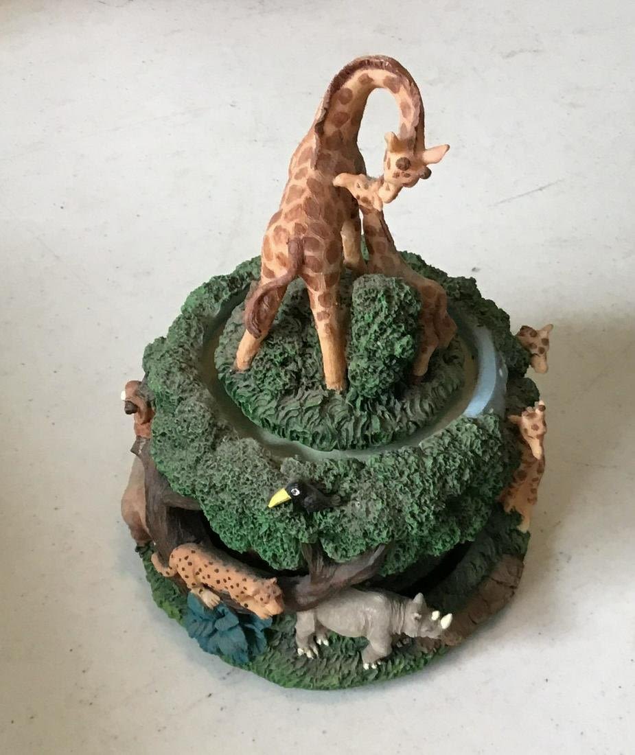 Lot 210: Vintage zoo music box (works) .