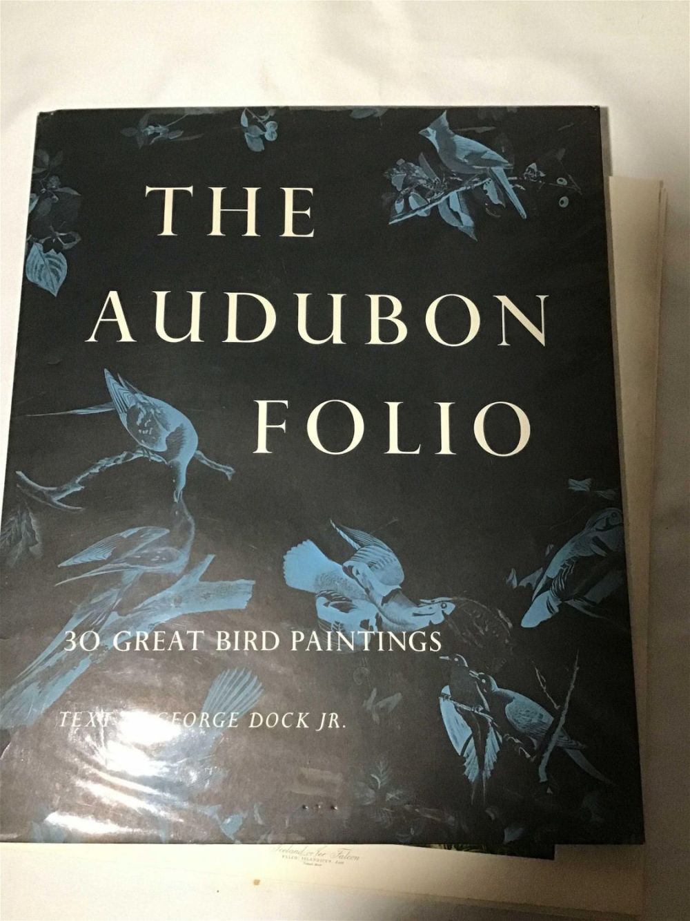 Lot 154: The Audubon Folio still in plastic 30 great bird 30 Great Birds