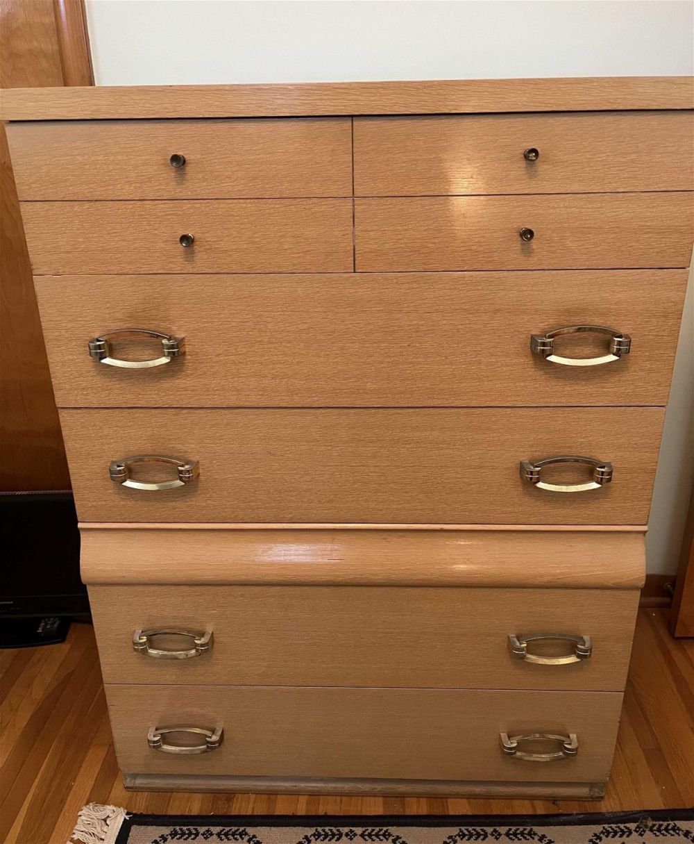 Lot 165: Blonde Tallboy .