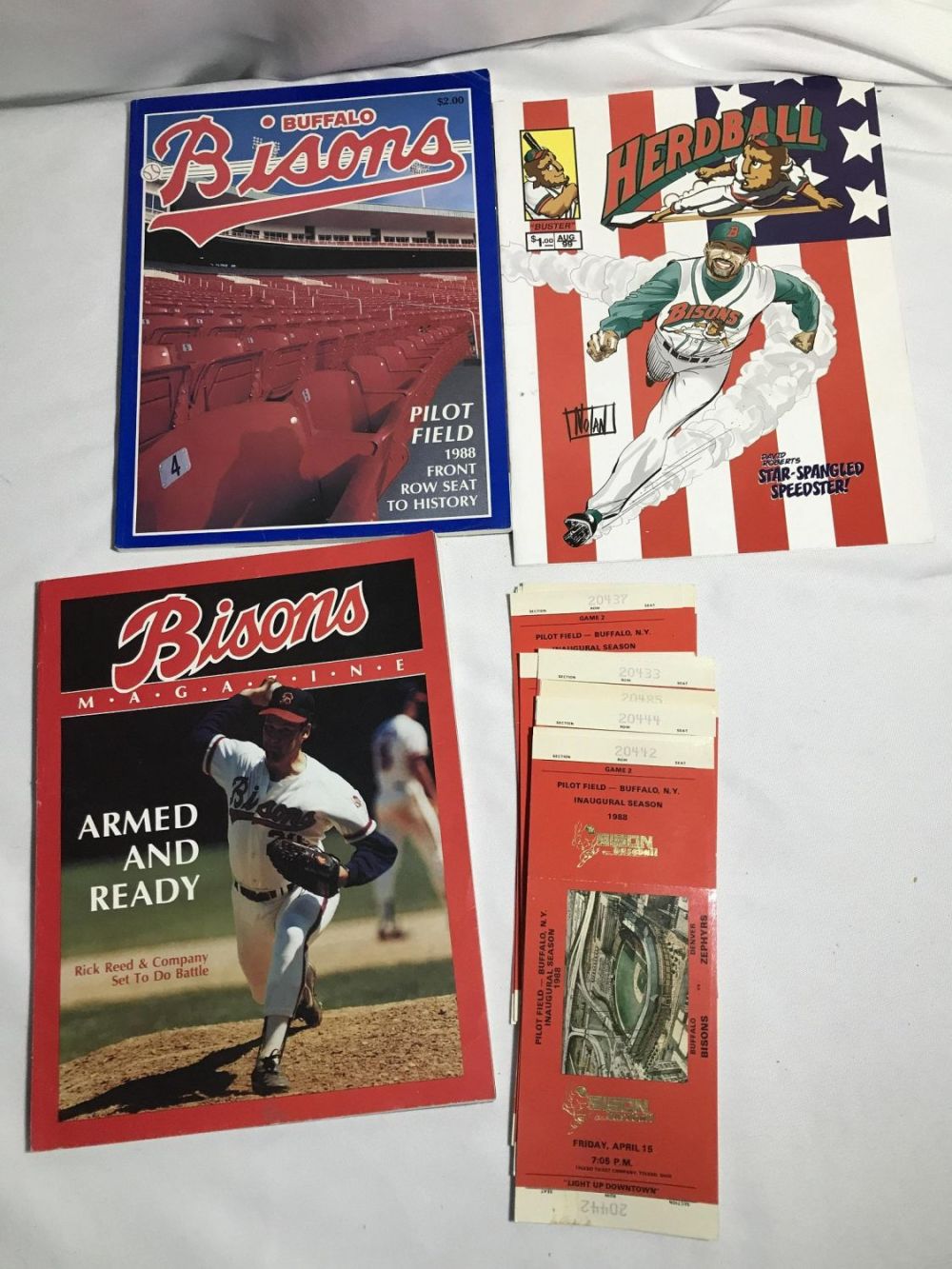 Lot 225: Buffalo Bisons Baseball Collection .