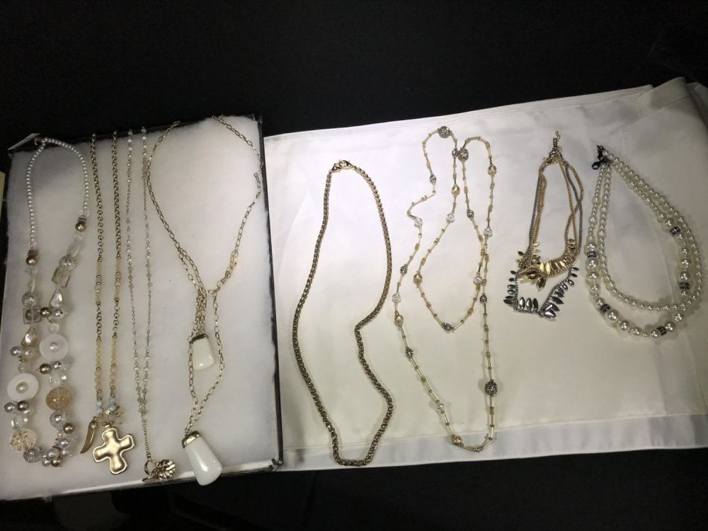 Lot 174: Costume Necklace Collection 1 labeled Chicoâ€™s