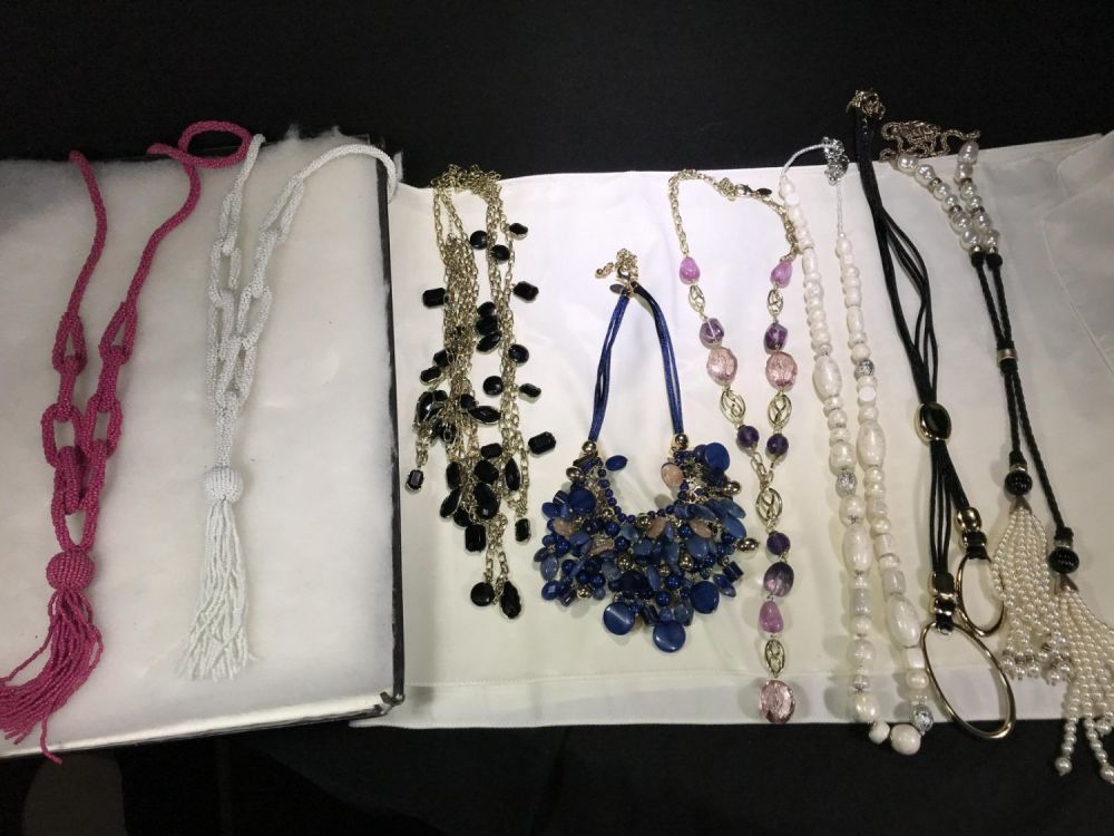 Lot 176: Costume Necklace Collection .