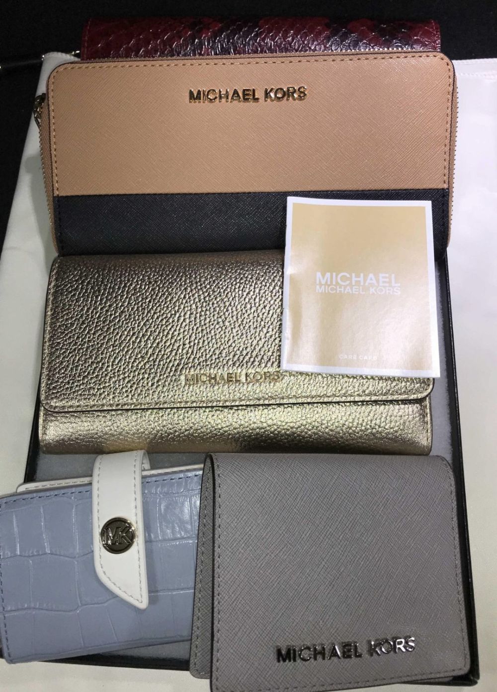Lot 199: Michael Kors Accessories Collection Wallets