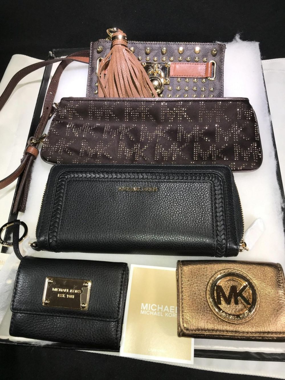 Lot 201: Michael Kors Accessories Collection Wallets & Coin Purses