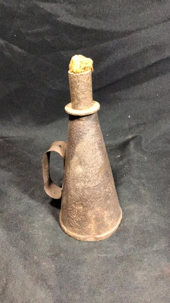Lot 229: Primitive Railroad Repair Torch,  Erie RR .