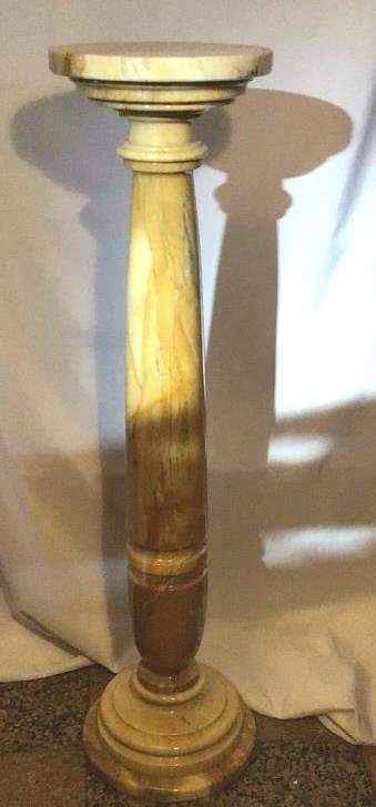 Lot 158: Vintage Italian  Marble Pedestal