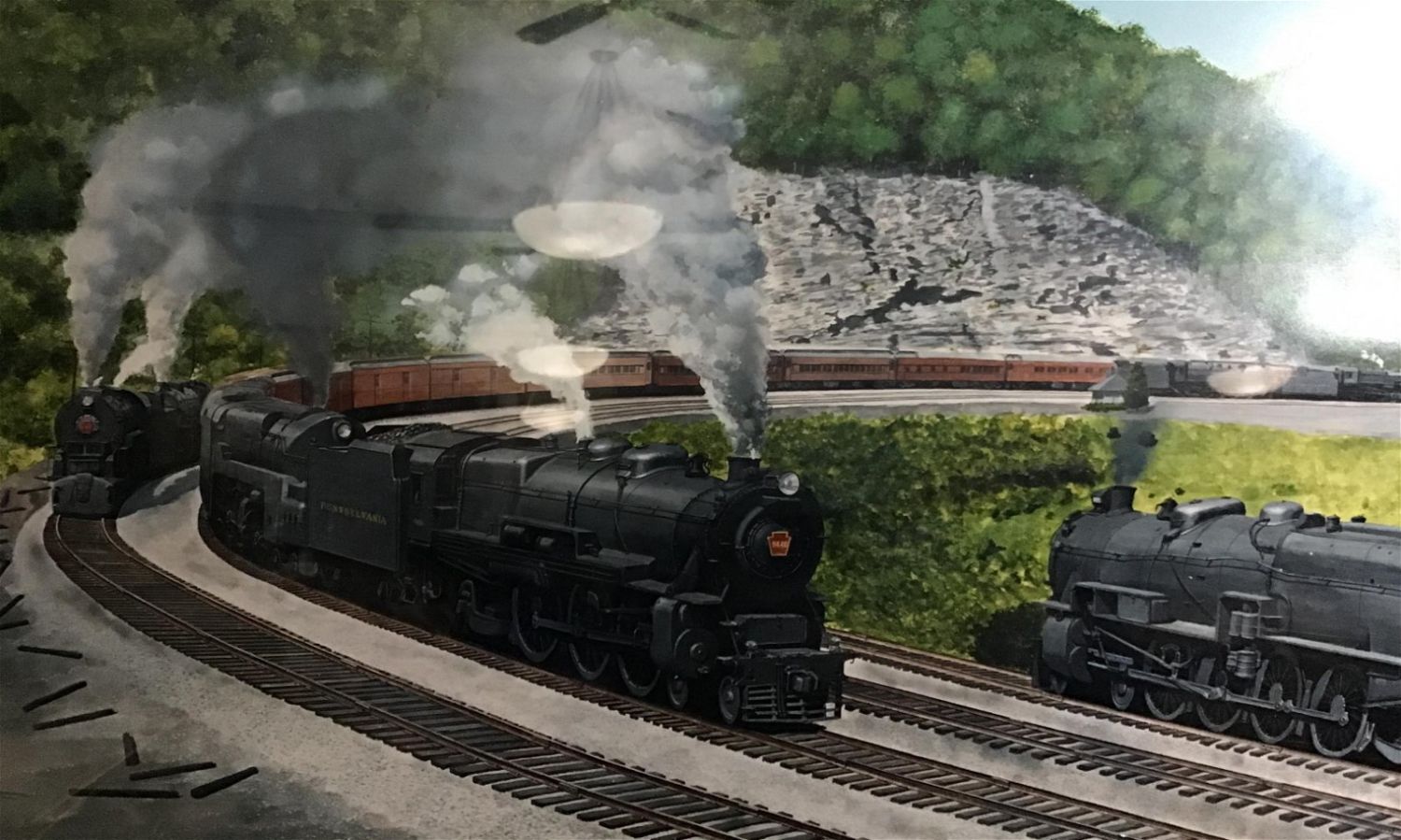 Lot 184 The great show at horseshoe curve 1947 measures height 16 L