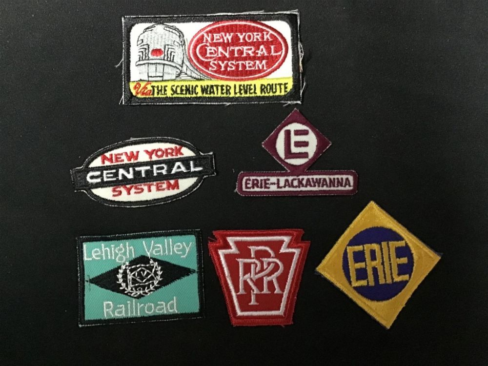 Lot 239: Railroad Patches ( set of six) .