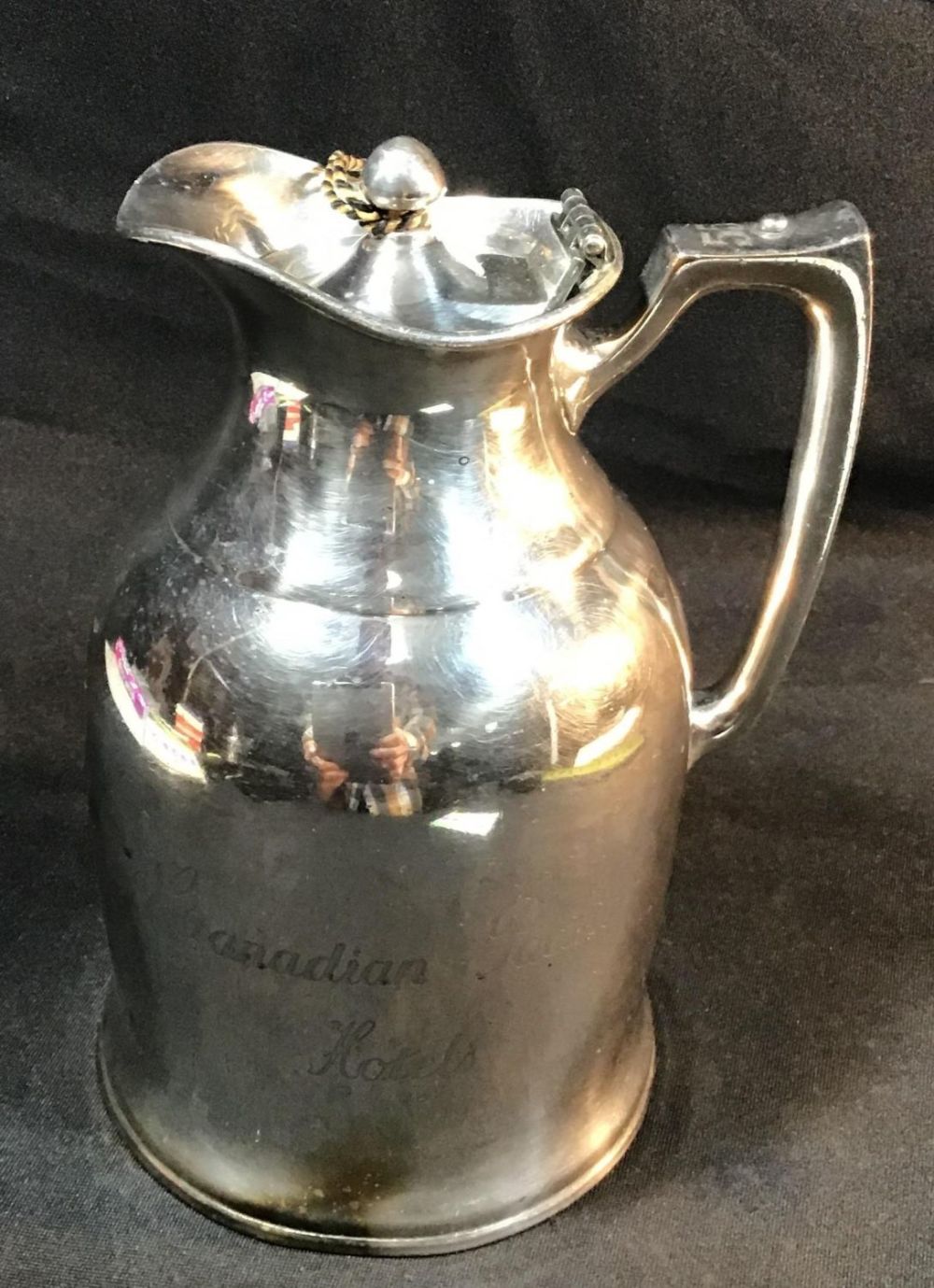 Lot 210: Vintage Canadian Pacific Hotels Creamer #55 H 8â€™ .
