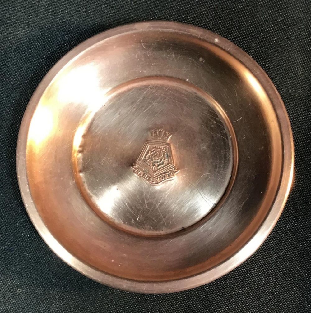 Lot 219: H.M.S. York Ashtray .