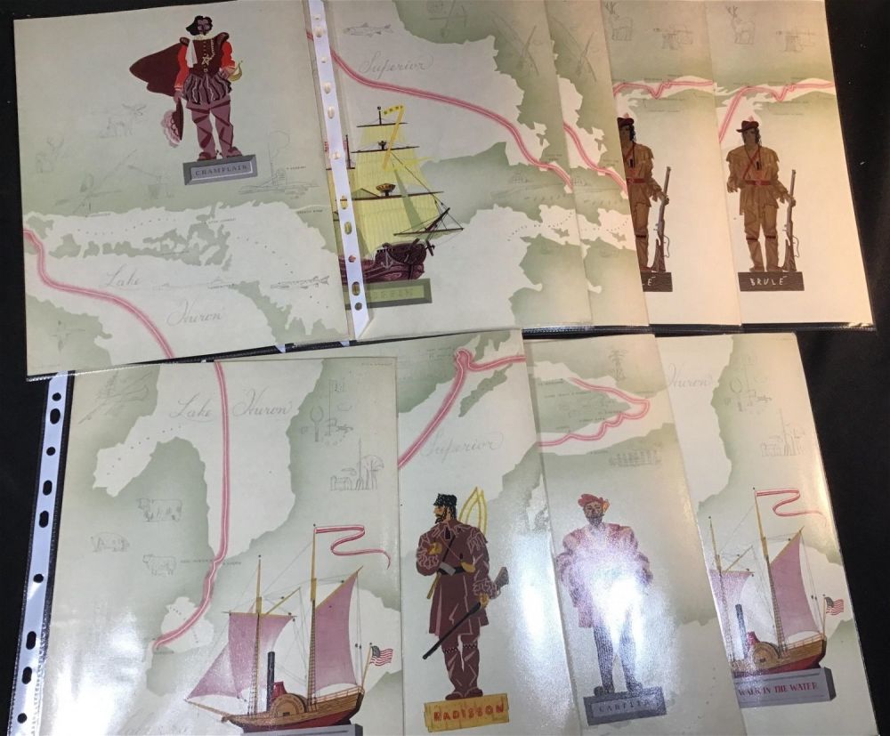 Lot 231: Canadian pacific steam ship lines venues nine .