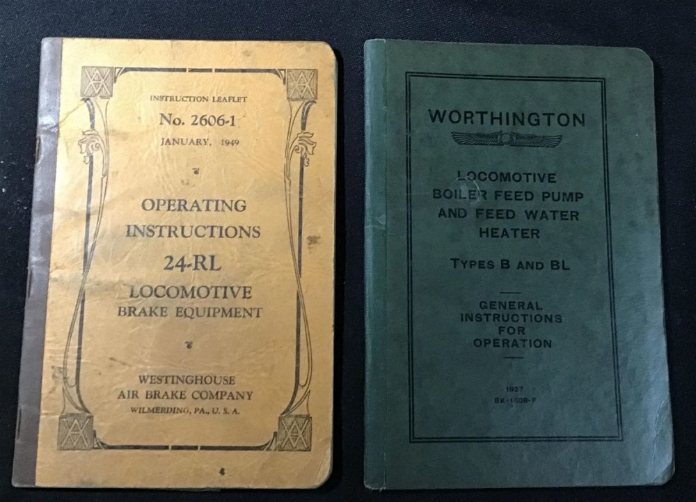 Lot 248: 1927 Worthington & 1949 Westinghouse Railroad booklets