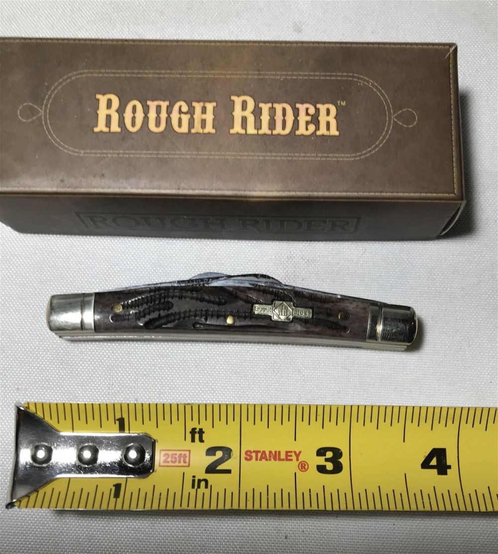 Lot 199: Rough Rider Pocket Knife in org box .