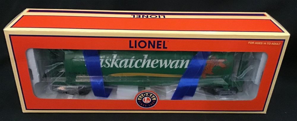Lot 272: Lionel O Scale Saskatchewan Cylindrical Hopper 6-27425