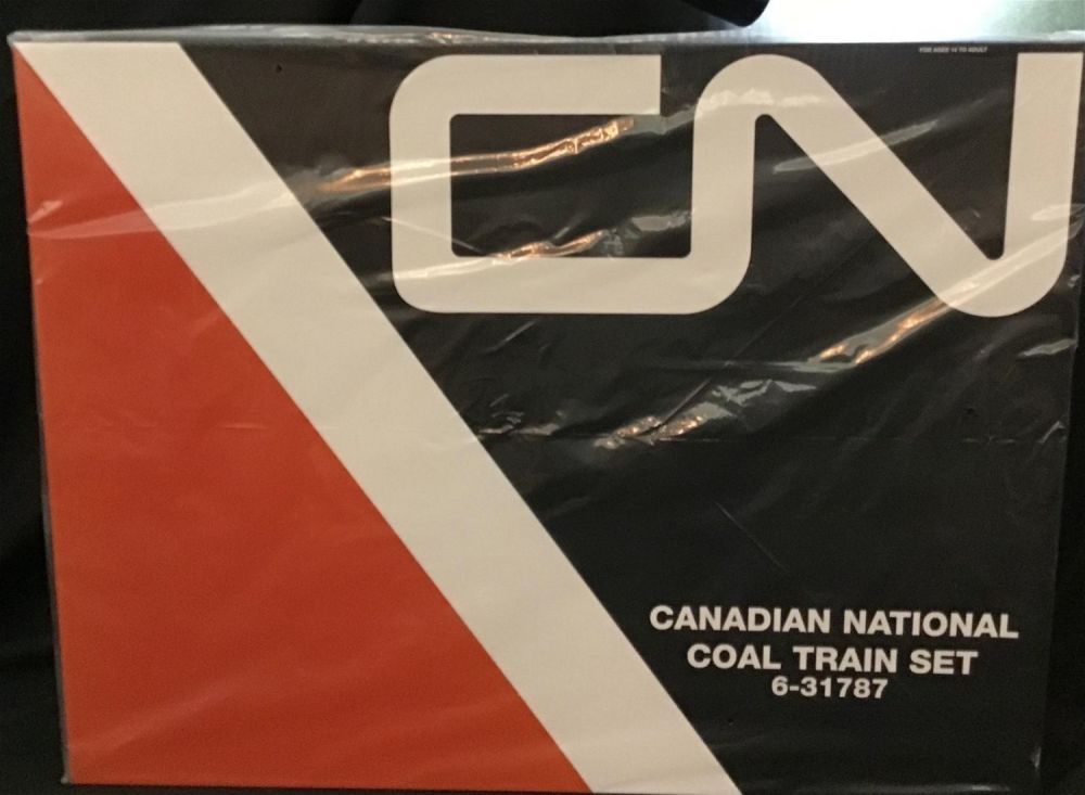 Lot 279: Lionel O Scale Canadian National Coal Train Set 6-31787 Factory Sealed