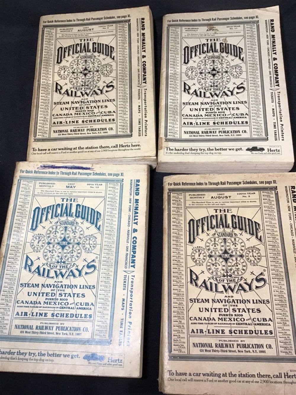 Lot 169: Official Guide to the Railways (4) .