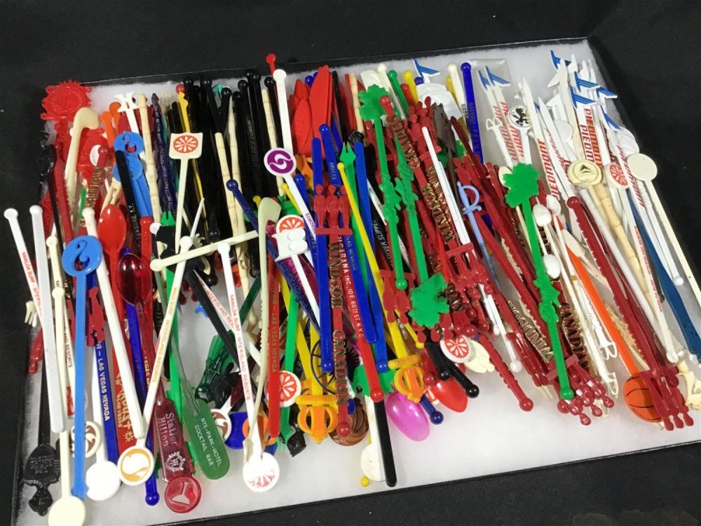 Lot 186: Stir Stick Collection .