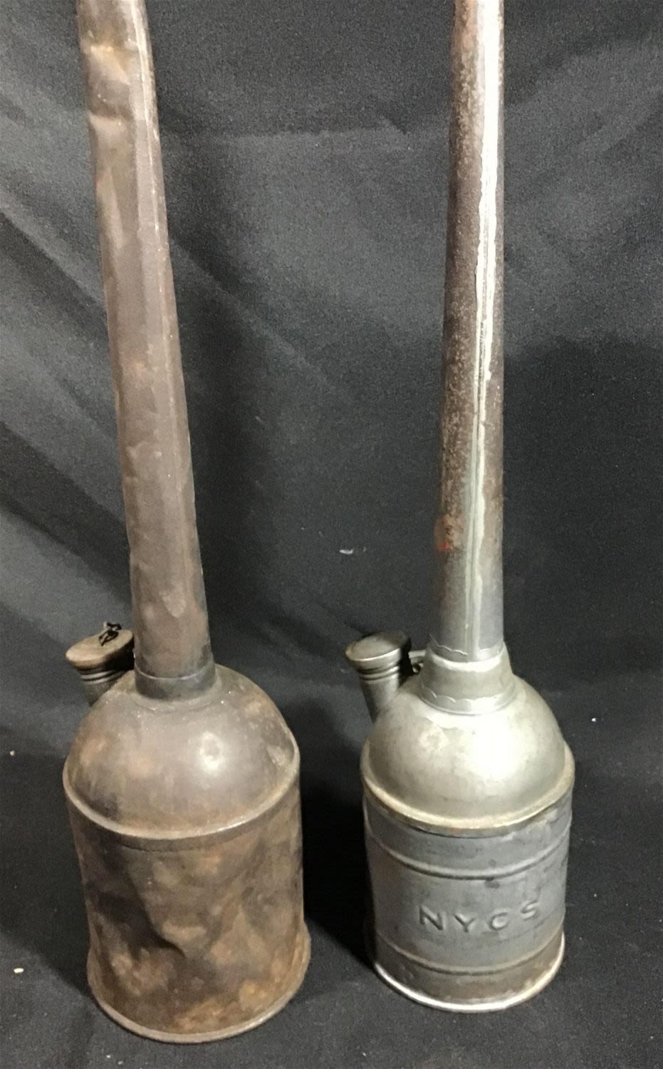 Lot 191: NYCS Oil Can & Vintage Oil Can .