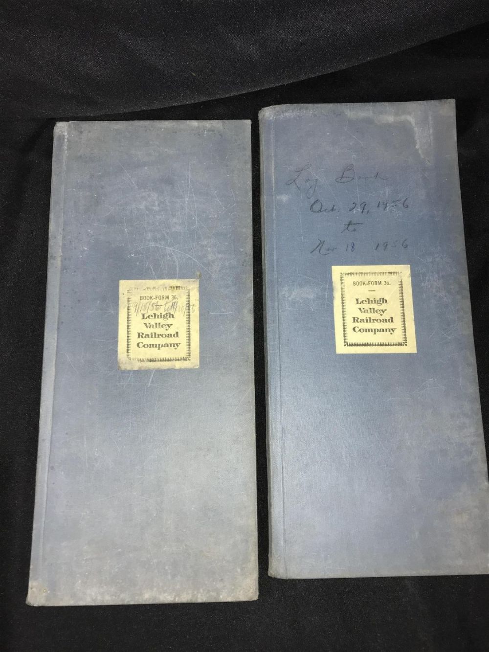 Lot 216: Lehigh Valley RR Co. Book Forms 1956 .