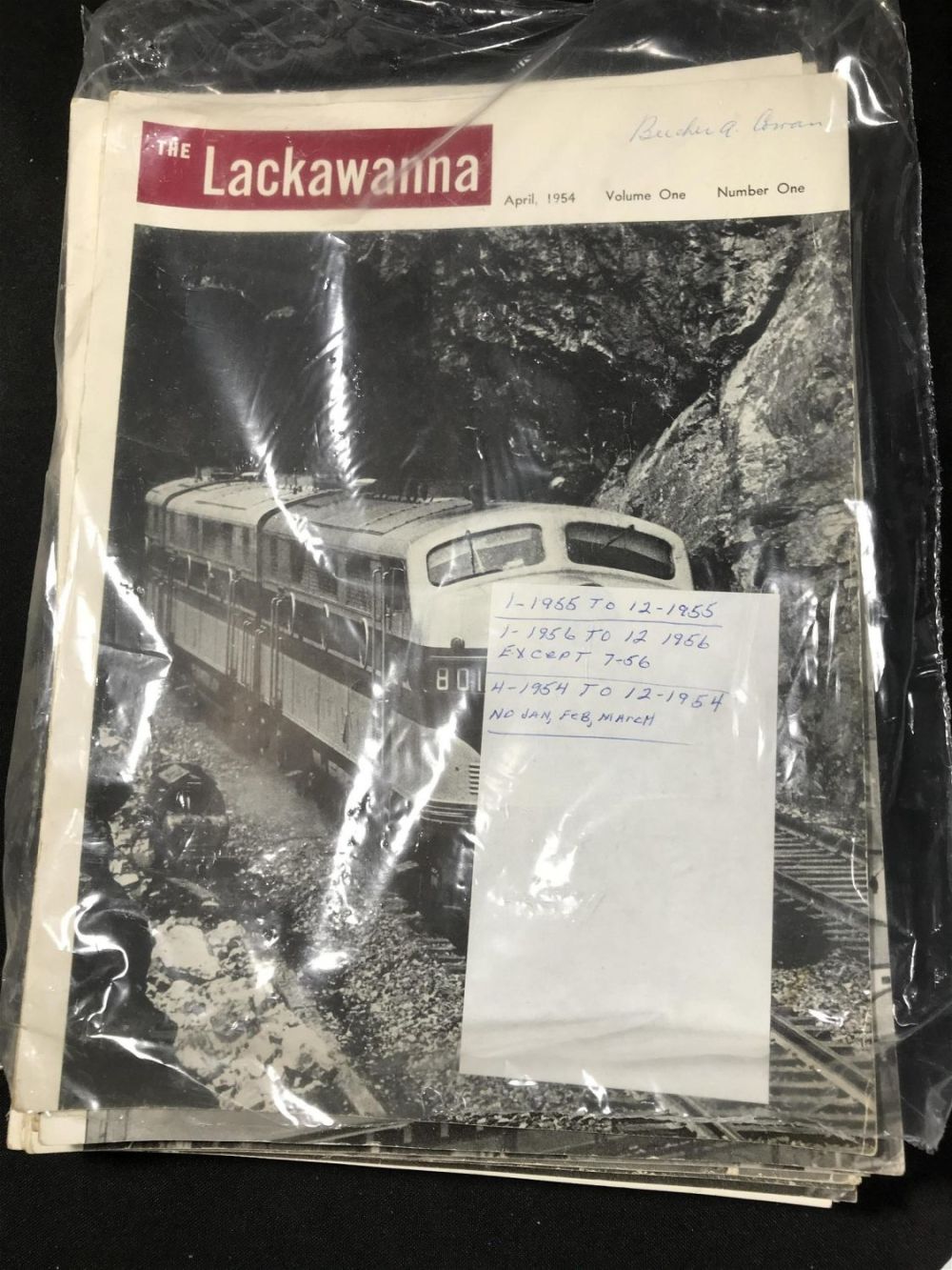 Lot 250: The Lackawanna Magazine Collection .