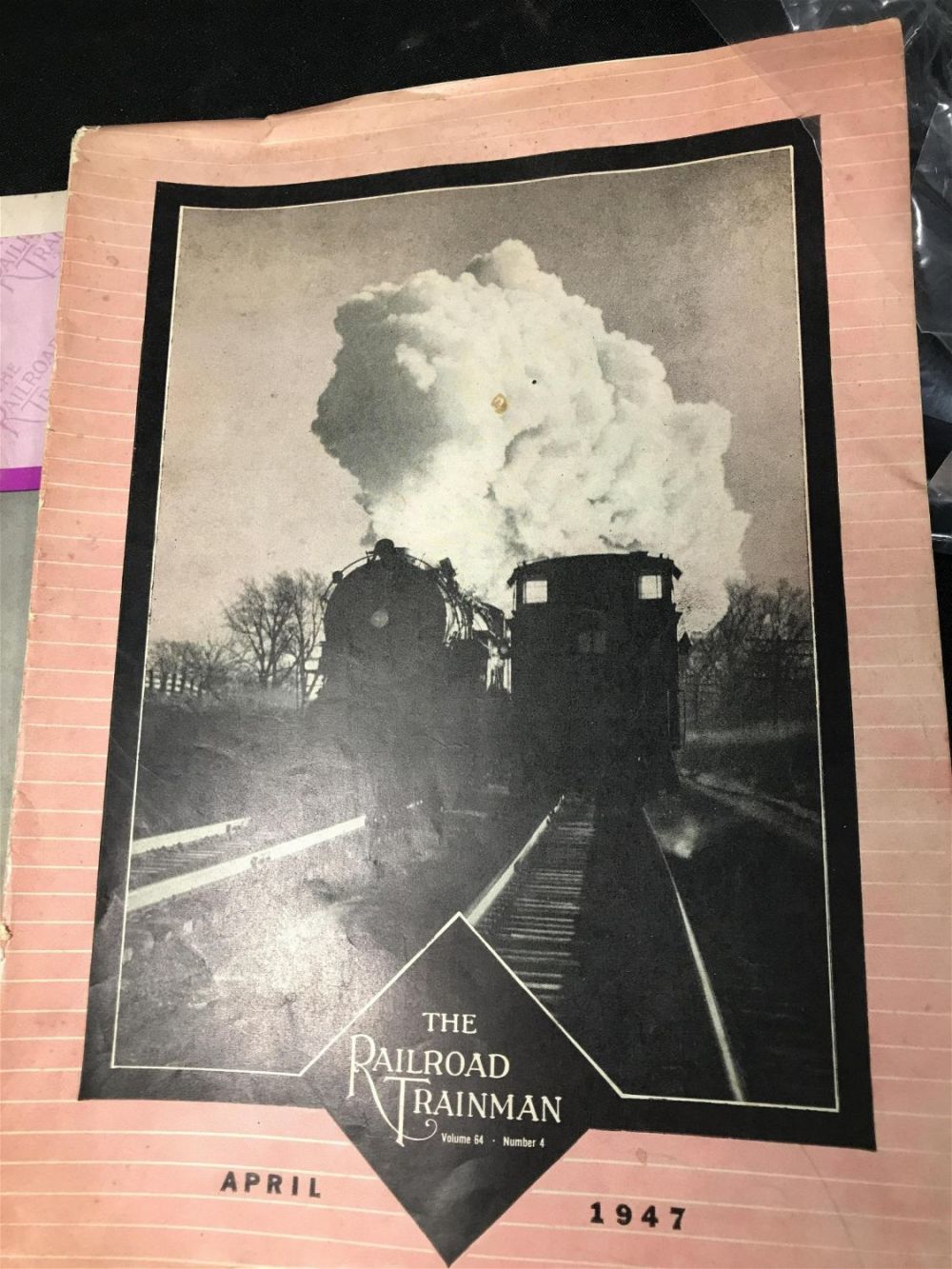 Lot 251: The Railroad Trainman Collection (8) .