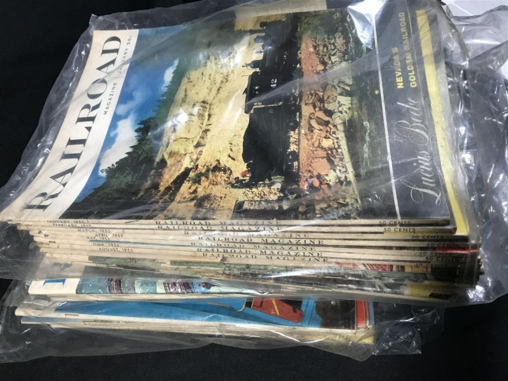 Lot 264: Railroad Magazine Collection 1955, 1957-59