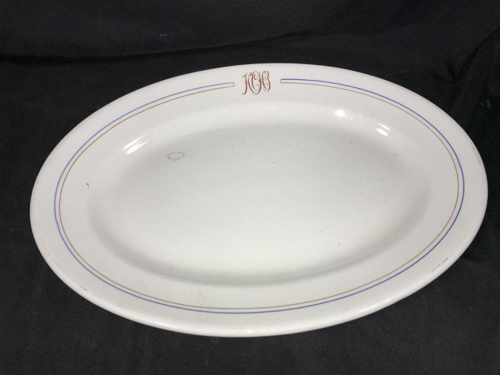 Lot 292: HCH Line Platter Measures 17 inches wide