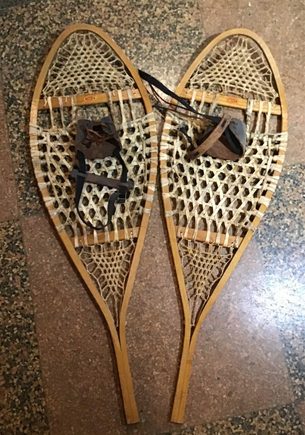 Lot 48 Faber Snowshoe Set Vintage The Lodge Auction House