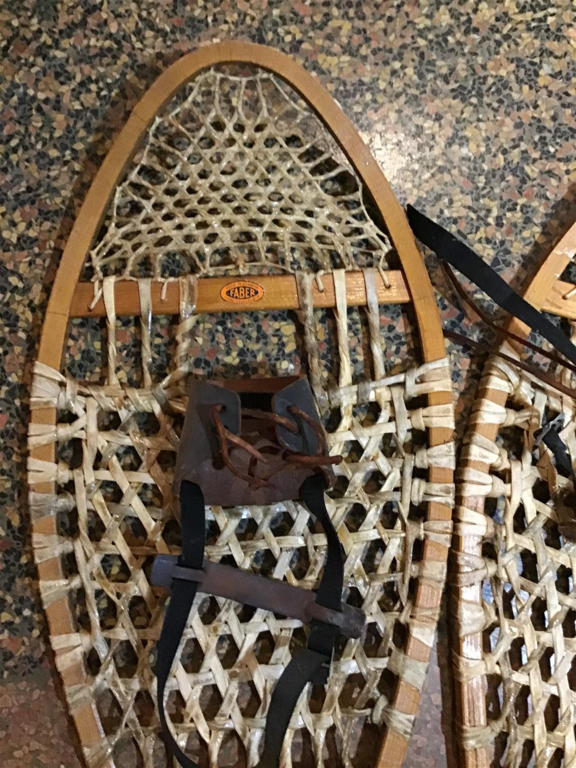 Lot 48 Faber Snowshoe Set Vintage The Lodge Auction House