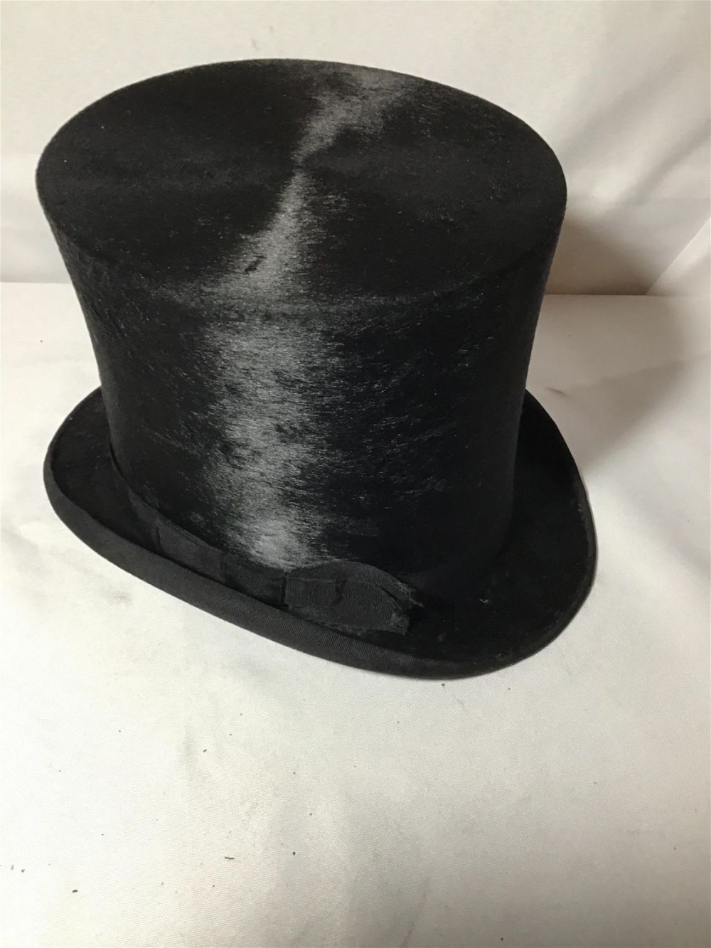 Lot 168: Beaver Hair Top Hat by GP Stein of Main st.