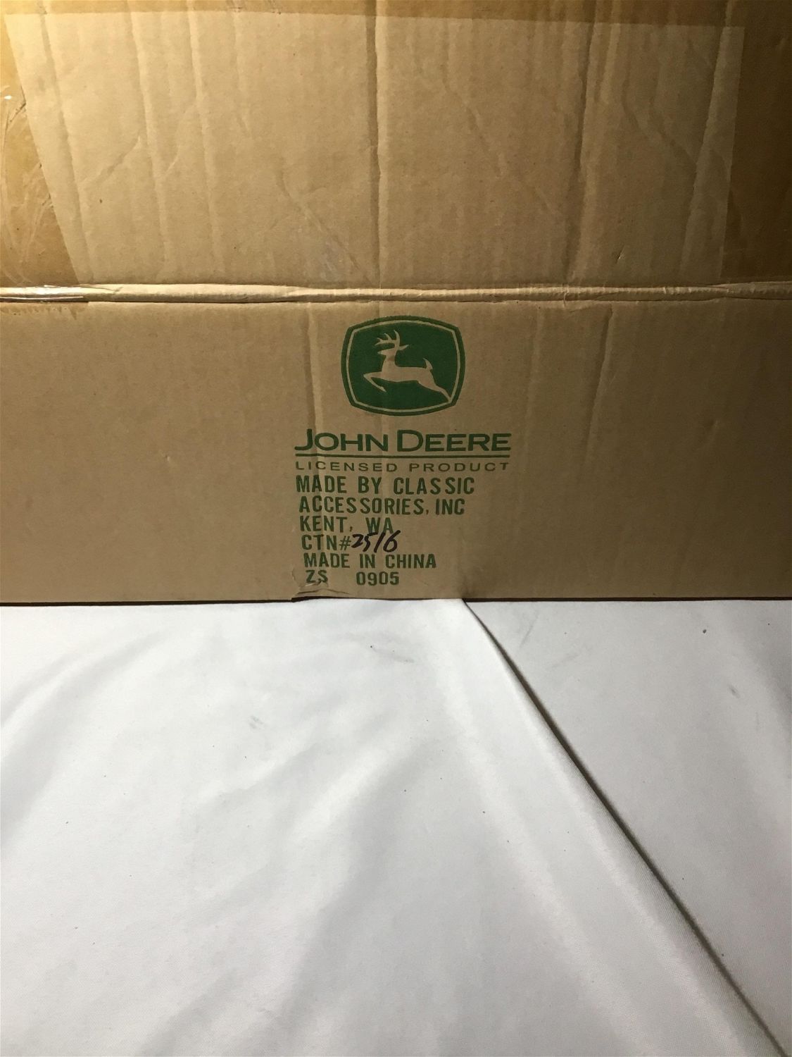 Lot 169 John Deere Luggage never used! The Lodge Auction House