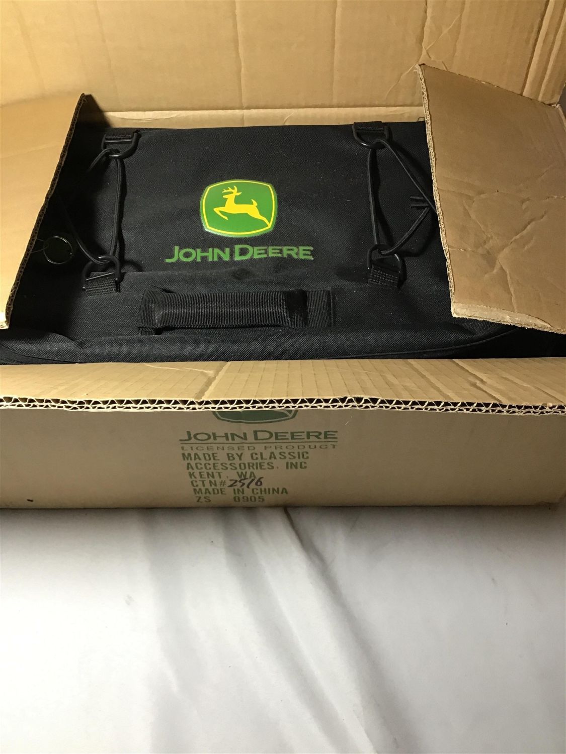 Lot 169 John Deere Luggage never used! The Lodge Auction House