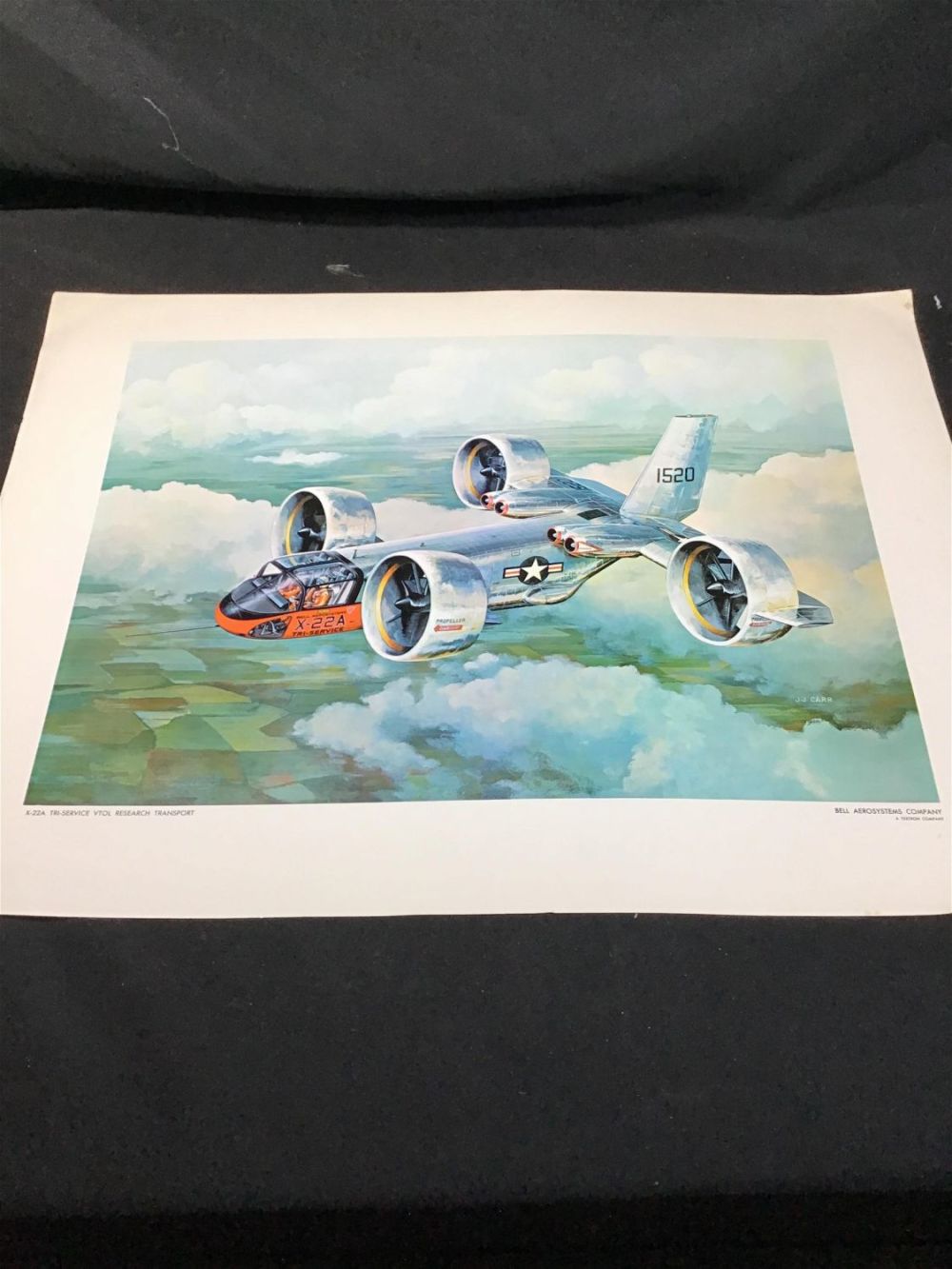 Lot 226: Bell aerospace, prototype picture