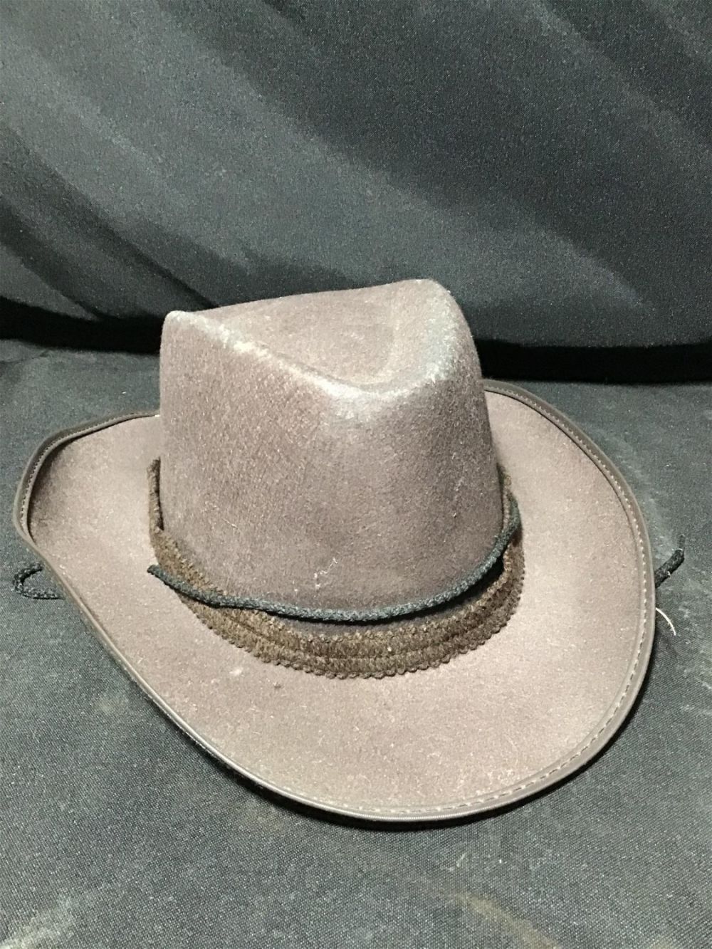 Lot 240: Vintage childâ€™s first cowboy hat Inside is 5 1/2