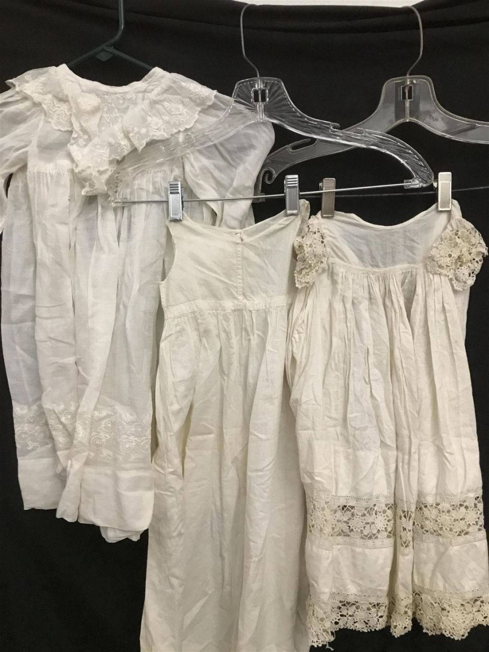 Lot 295: 3  Vintage Child Nitegowns