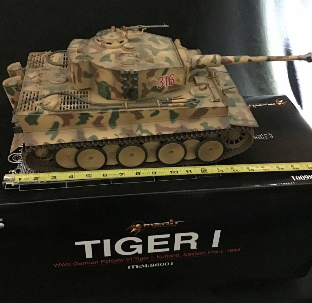 Lot 168: Merit International Tiger 1 German tank