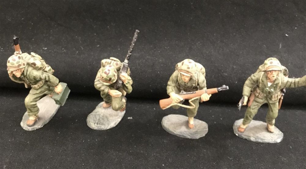 Lot 195: Four Soldiers from the sands of Iwo Jima ,IWJ01