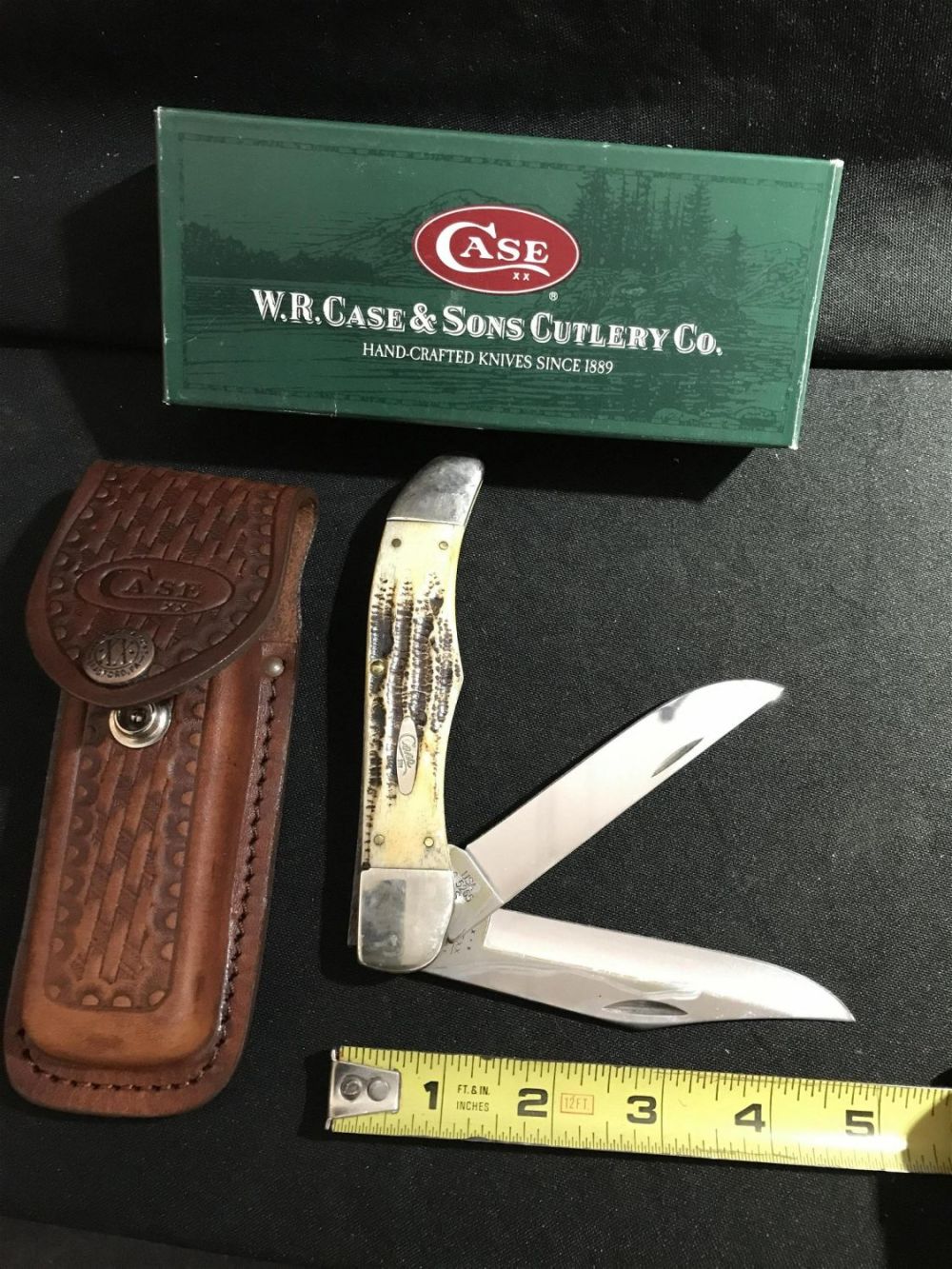 Lot 210: WR Case & Son Folding Hunter knife two blades