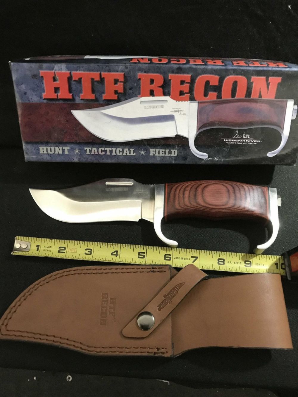 Lot 213: Hibben Knives HTF Recon Knife Leather case