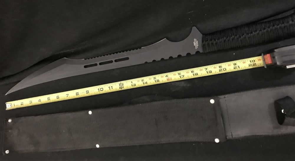 Lot 216: Handcrafted Chinese Stainless Steel Sword