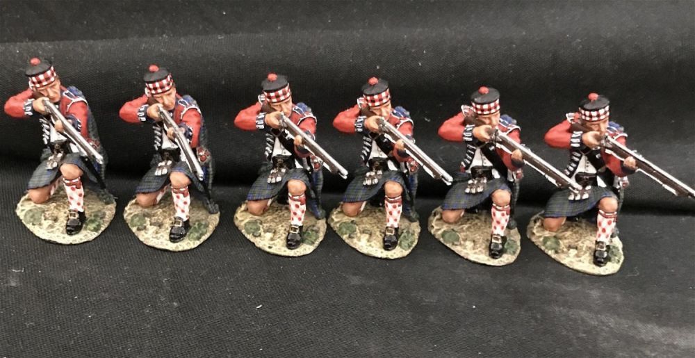 Lot 219: King & Country BR32 American revolution (6)