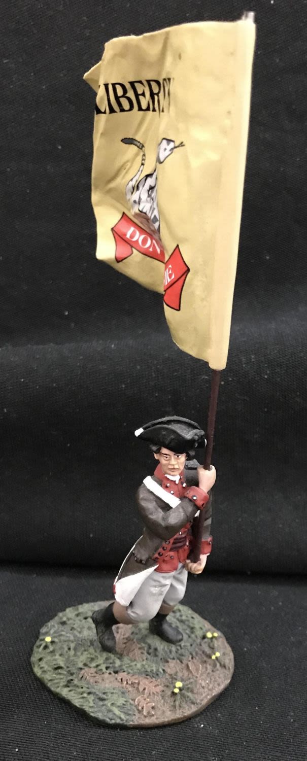 Lot 241: American Revolution 18061 Advancing Flagbearer #1